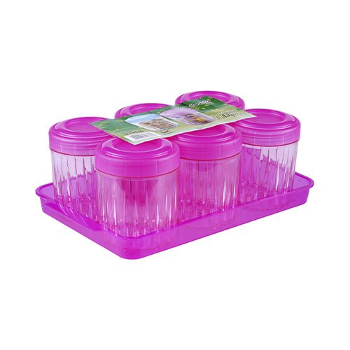 Malaysia Origin 8804 Canister Plastic Kitchen Food Storage Container Storage Set