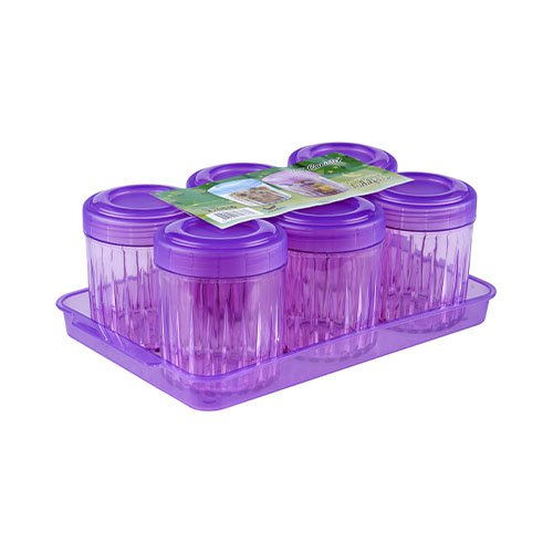 Malaysia Origin 8804 Canister Plastic Kitchen Food Storage Container Storage Set