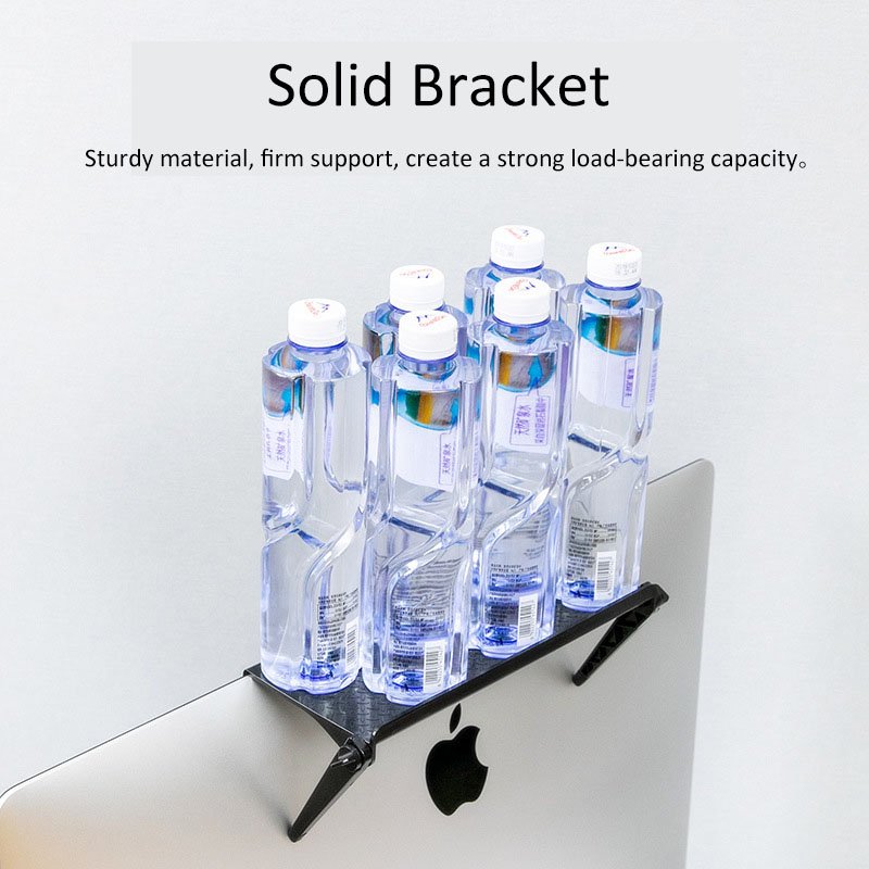 TV Screen Top-Set Box Storage Shelf PC Monitor Solid Bracket Household Home Storage Organization For Cable Box Router Shelf