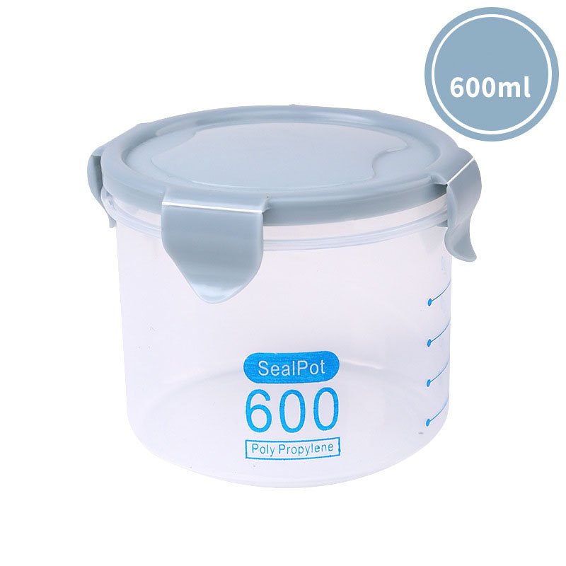 Wholesale Plastic High Quality Home Transparent Seal Food Storage Container Plastic Food Storage Box With Airtight Lid
