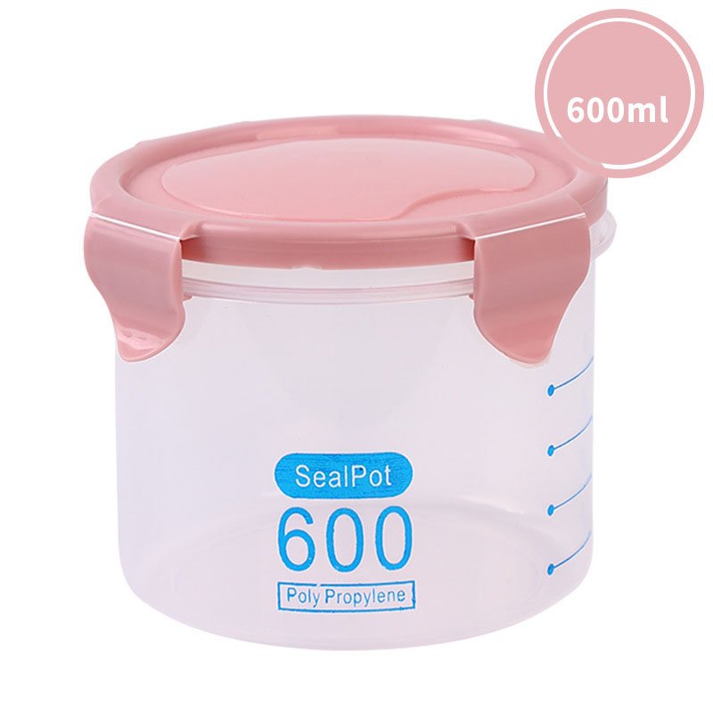 Wholesale Plastic High Quality Home Transparent Seal Food Storage Container Plastic Food Storage Box With Airtight Lid