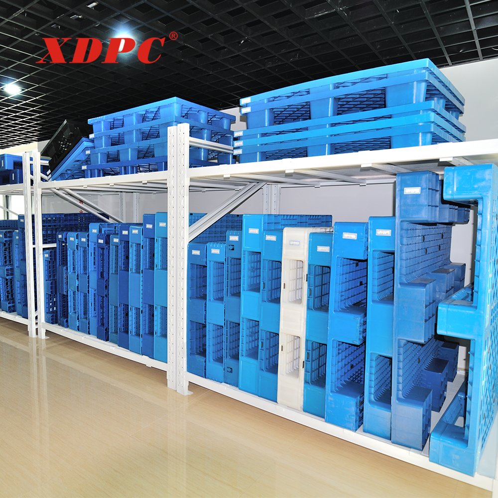 used harvest foldable plastic stackable storage warehouse fruit pallet bins