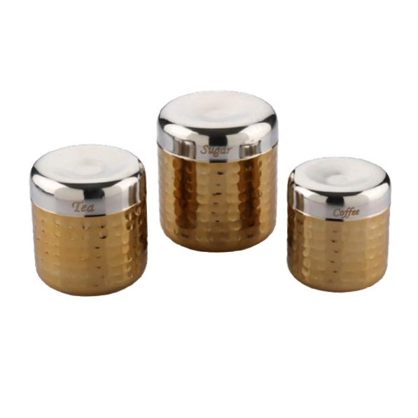 Glass Jar With Wooden Lid Cookies Container Glass Mason Jar Canister Food Storage Glass Jars Set of 3 Round At Lowest Price
