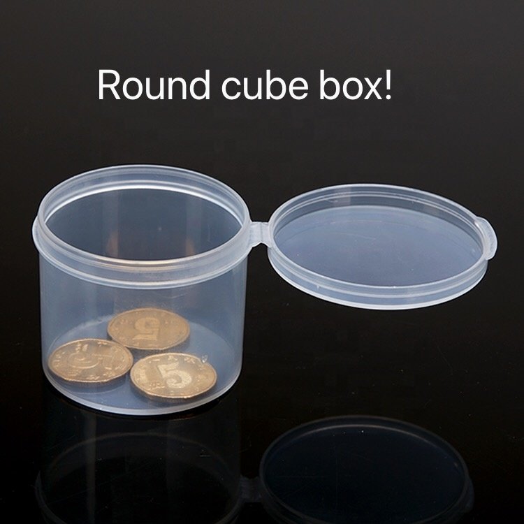 Manufacturer Cylinder Cheap Plastic Enclosure Organizer Bin Storage Boxs