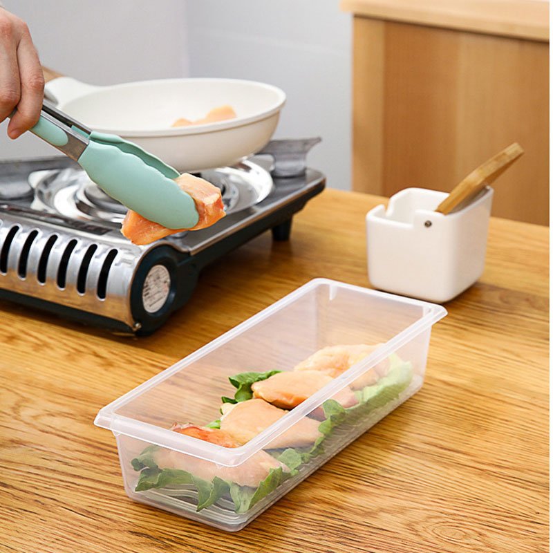 Logo Fresh-keeping Box Kitchen Daily Necessities Fridge Reusable Crisper Storage Refrigerator Organizer Food Storage Box