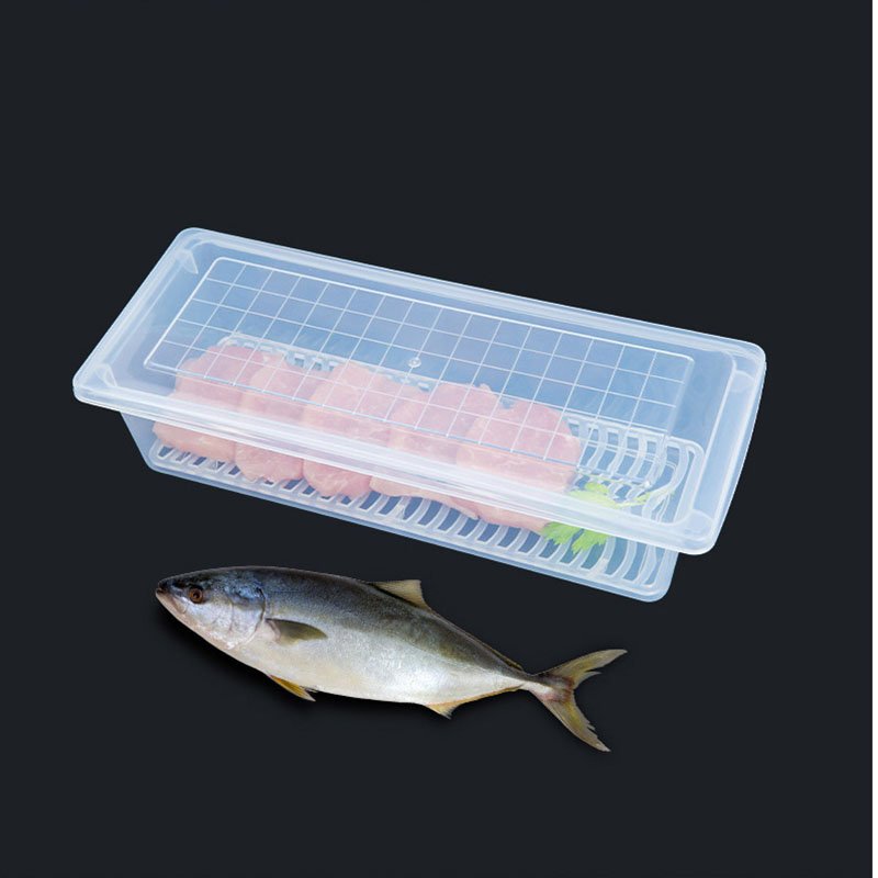 Logo Fresh-keeping Box Kitchen Daily Necessities Fridge Reusable Crisper Storage Refrigerator Organizer Food Storage Box