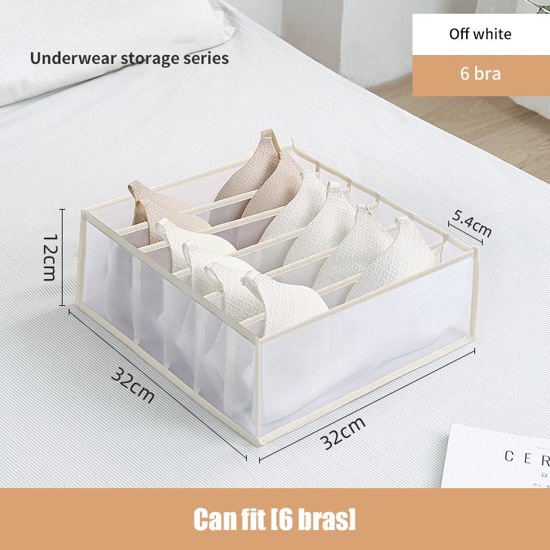 Compartment Storage Clothes Jeans and pants storage bag organizer box dormitory collapsible pants storage box
