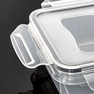 12 Pack BPA Free Plastic Multi-Size Cheap Stocked Airtight Lunch Box Food Storage Container with Lid