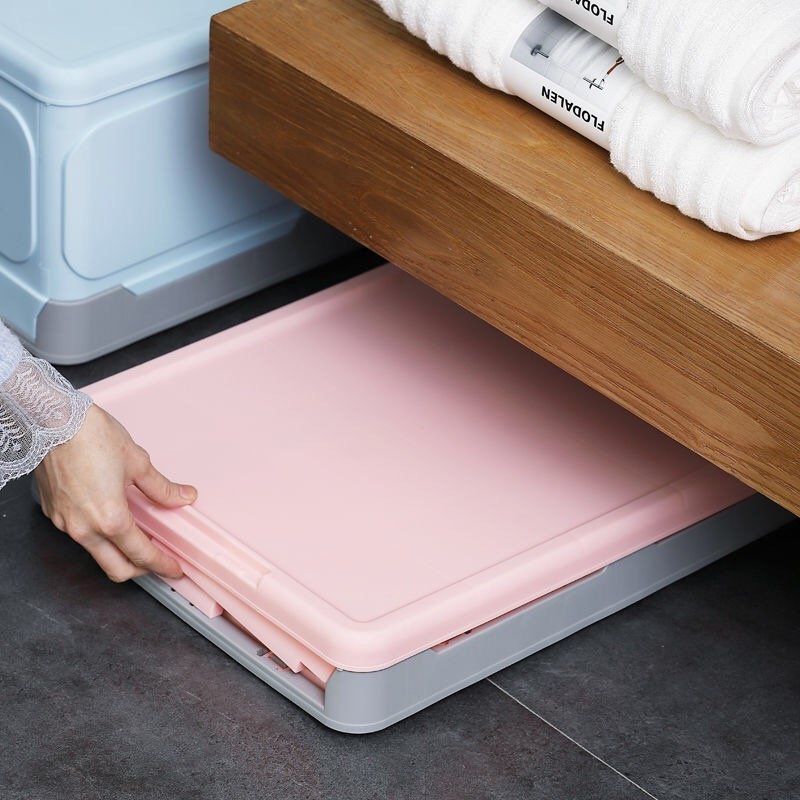 Factory Direct Sale Folding Storage Living Box Saving Space Collapsible Storage Box For Household Items