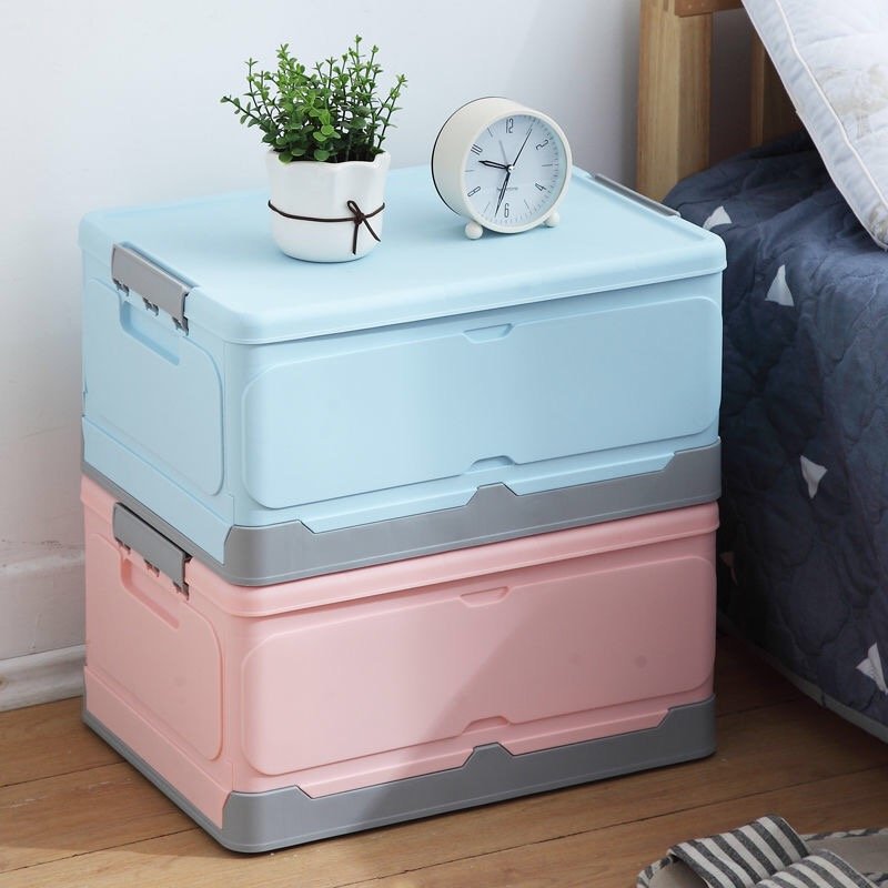 Factory Direct Sale Folding Storage Living Box Saving Space Collapsible Storage Box For Household Items