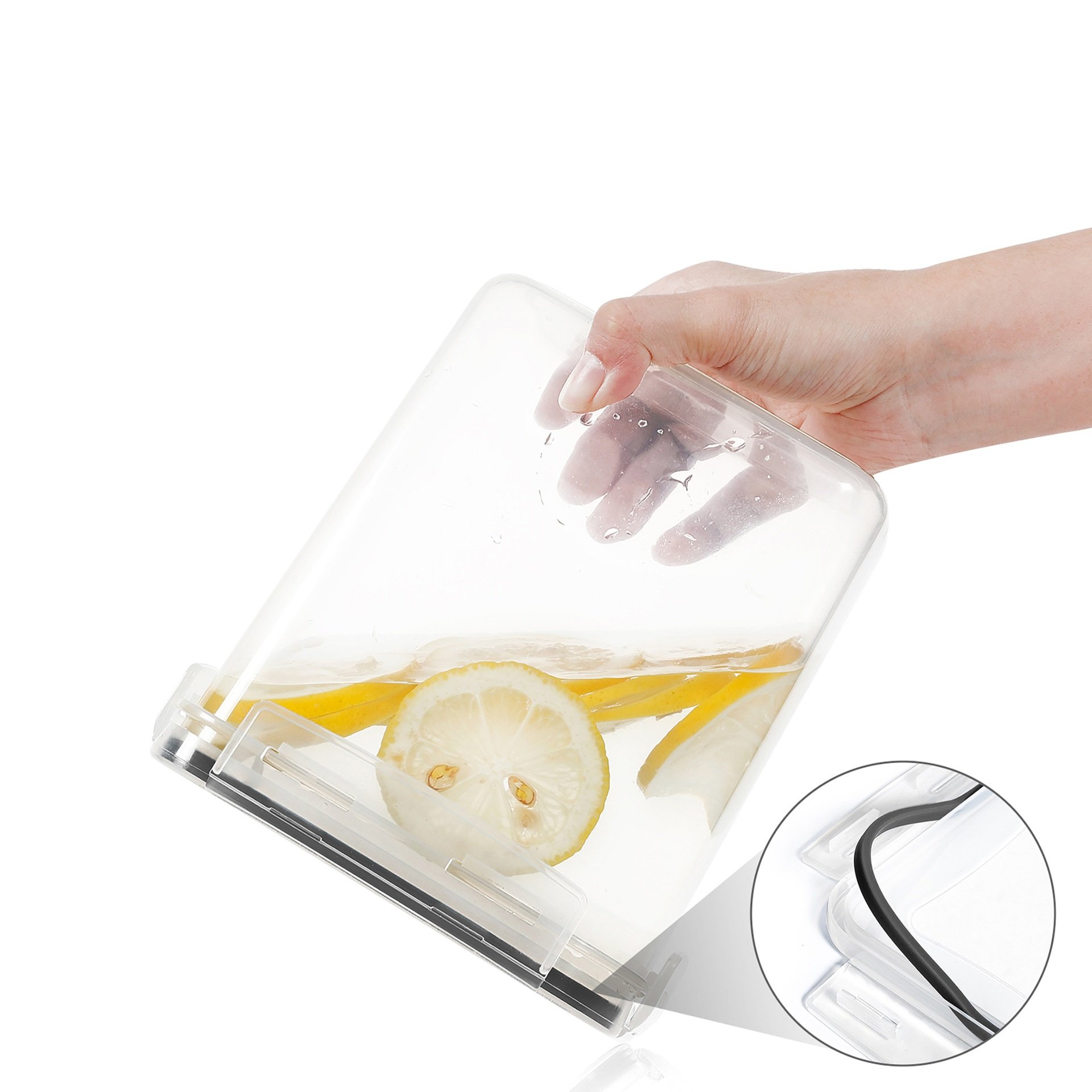 Hot sale 15 pcs BPA Free Plastic Airtight Food Storage Containers Set with Lids Include 24 Labels 1 Marker and Spoons