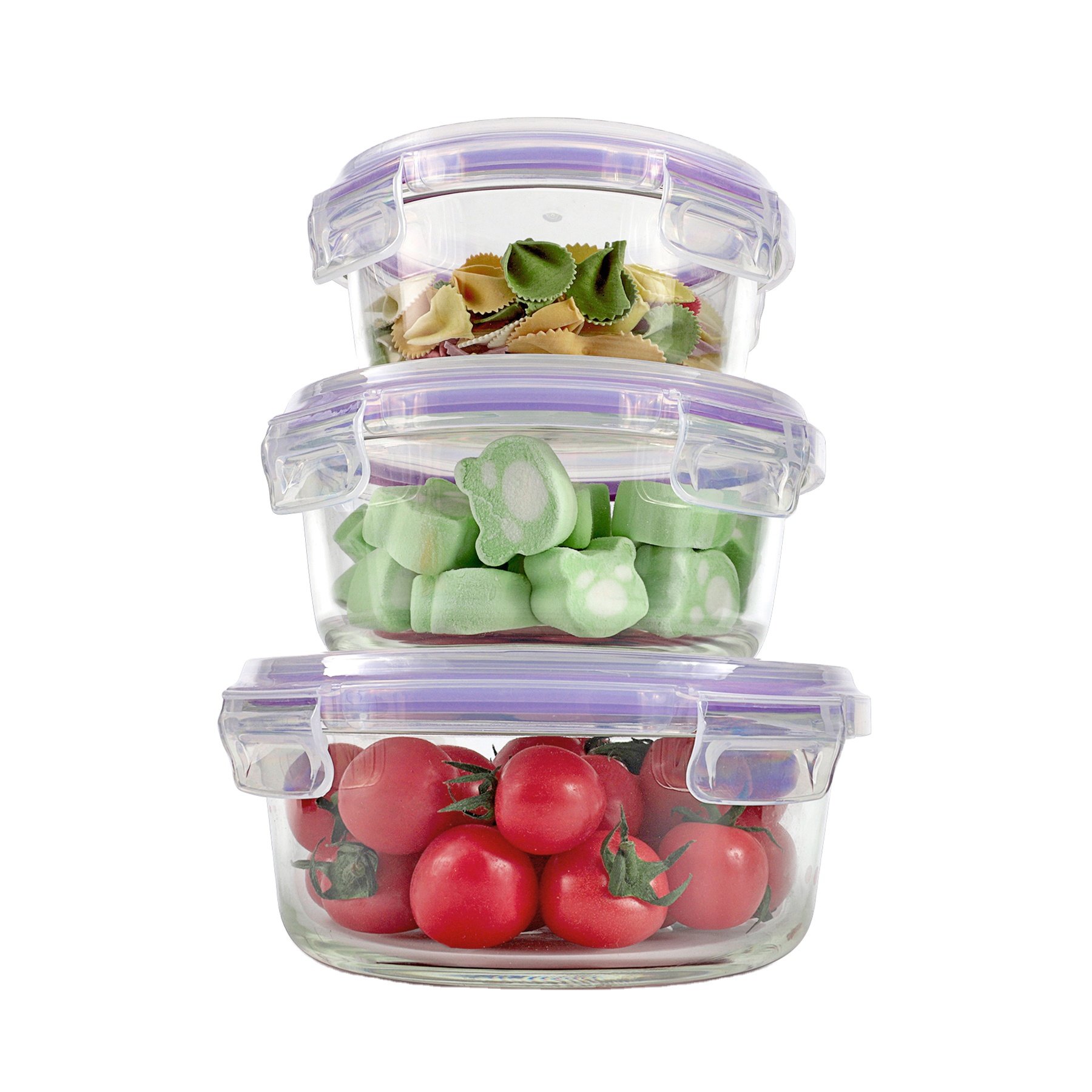 hot sale Bento Lunch Box with Lunch Bag/Food Storage Containers Glass Perfect for Meal Prep BPA Free