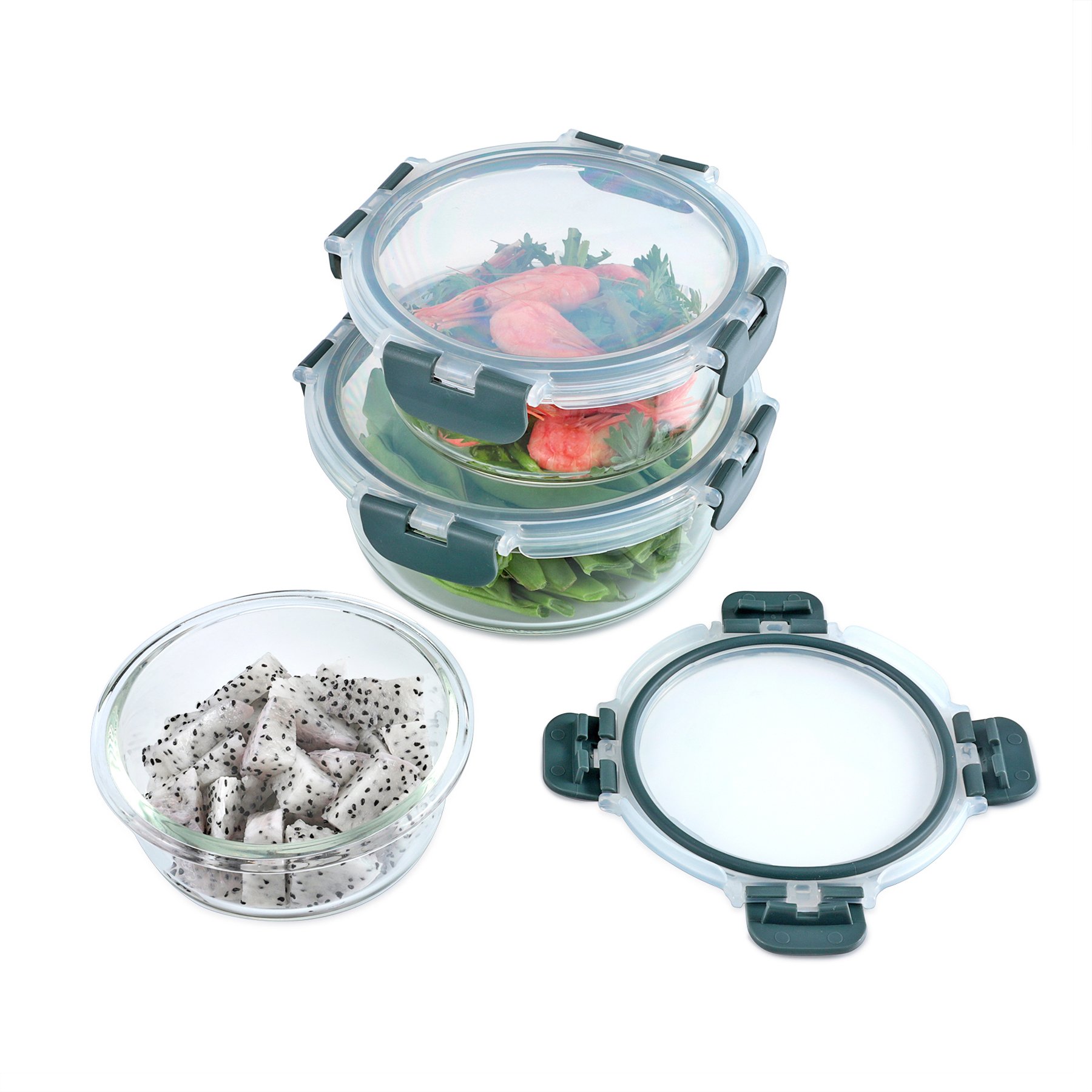 hot sale Bento Lunch Box with Lunch Bag/Food Storage Containers Glass Perfect for Meal Prep BPA Free