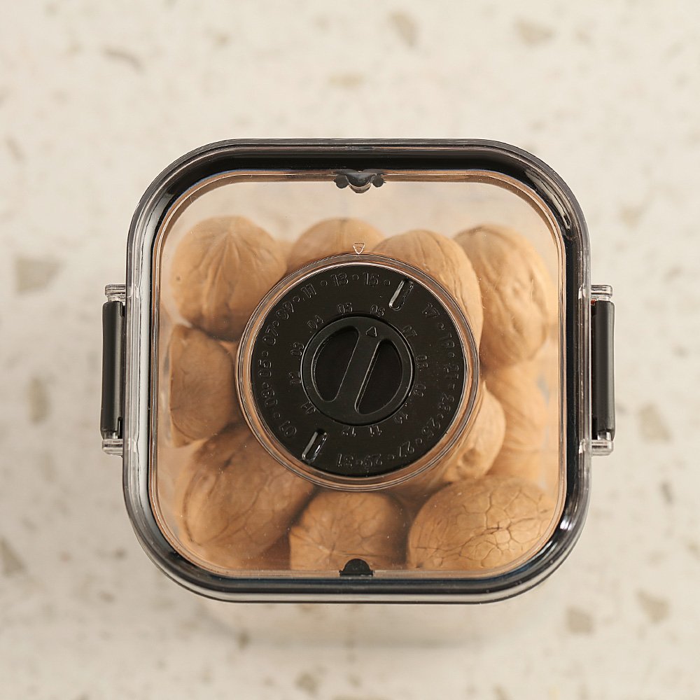 Kitchen rectangle high transparent plastic airtight cereal food storage box containers with durable lid