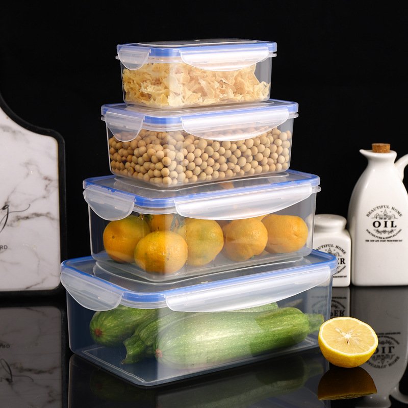 Transparent Plastic Airtight Kitchen Food Storage container