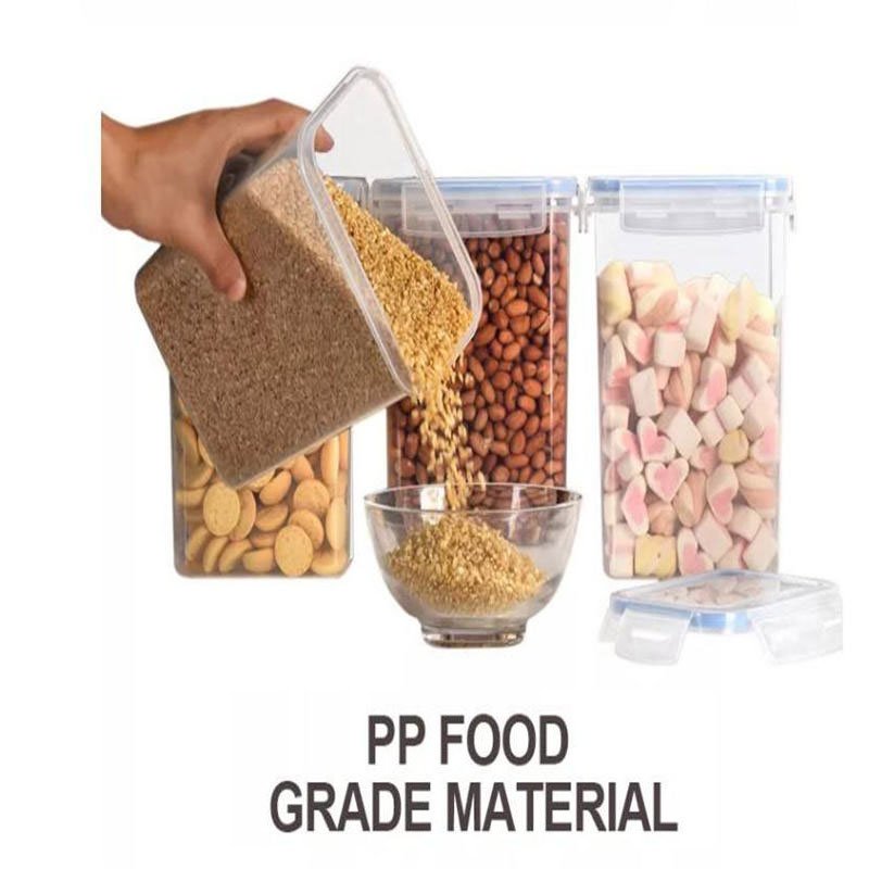 24Pcs Set Bpa-Free Airtight Plastic Stackable Kitchen Organizer Cereal 42pack Dry Food Storage BIn Box Container