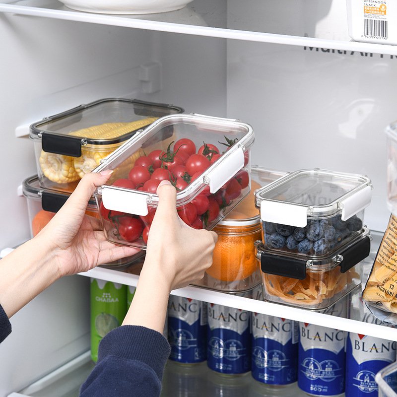 Multifunctional products PP large food storage boxs Fruit and vegetable storage containers cooked food preservation bins