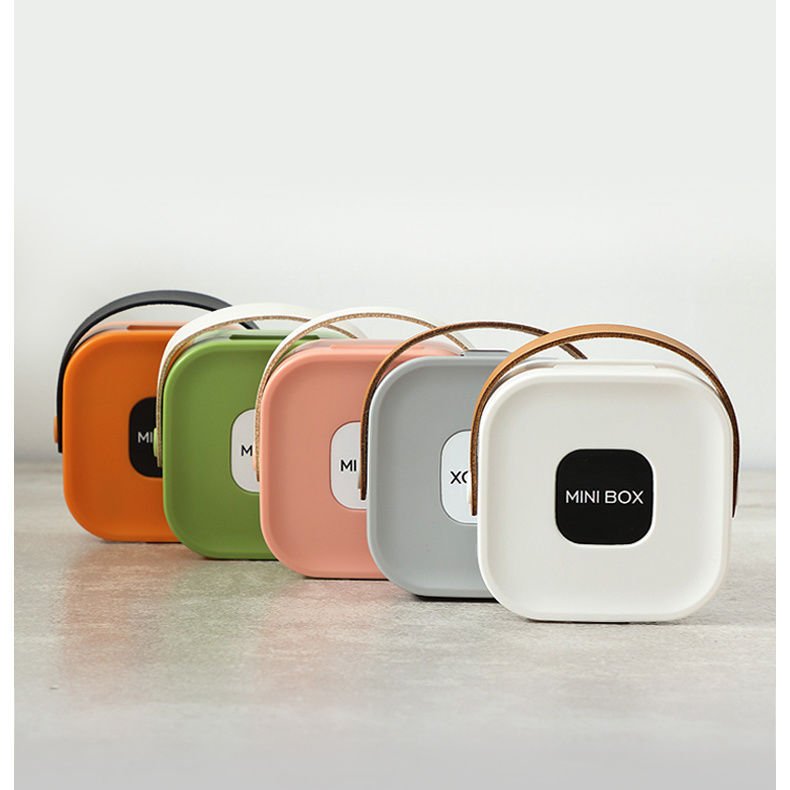 Portable Multi-Functional Office Organizer Modern Design Square Storage Box for Flexible Data Cable Bluetooth Headphone Charger