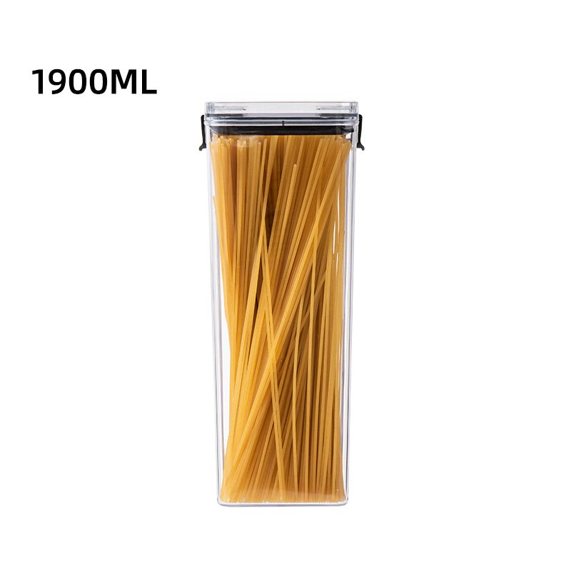 Wholesale quality food storage containers and perfume cans are sealed and transparent plastic canisters jars food storage