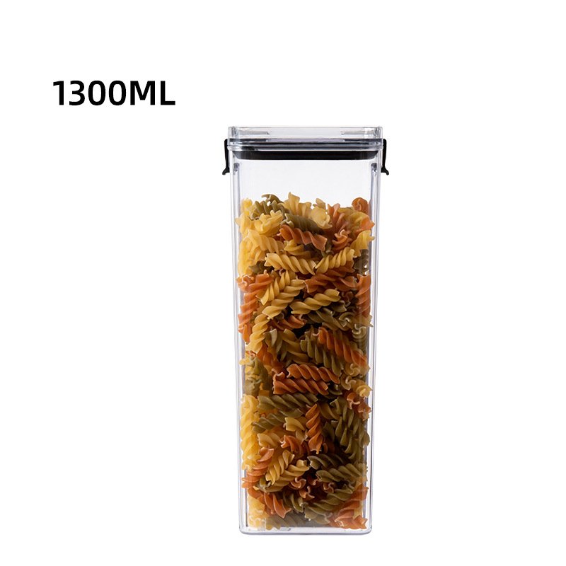 Wholesale quality food storage containers and perfume cans are sealed and transparent plastic canisters jars food storage
