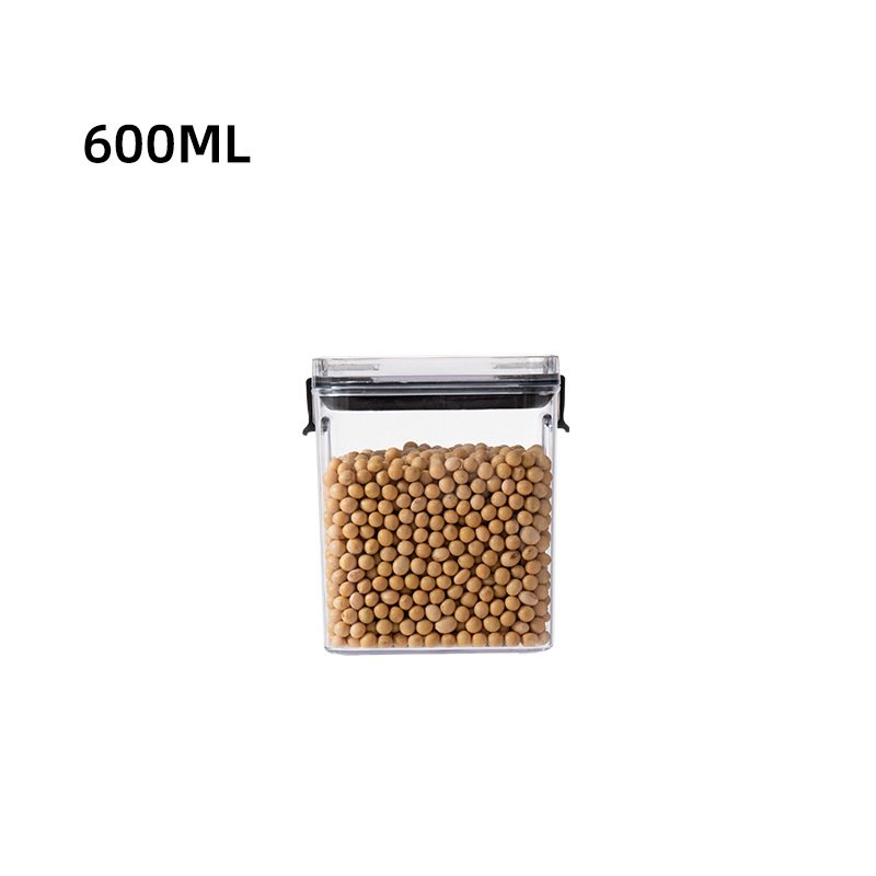 Wholesale quality food storage containers and perfume cans are sealed and transparent plastic canisters jars food storage