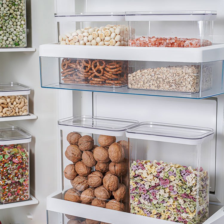 Shelf Hermetic Drawer Storage Food Box