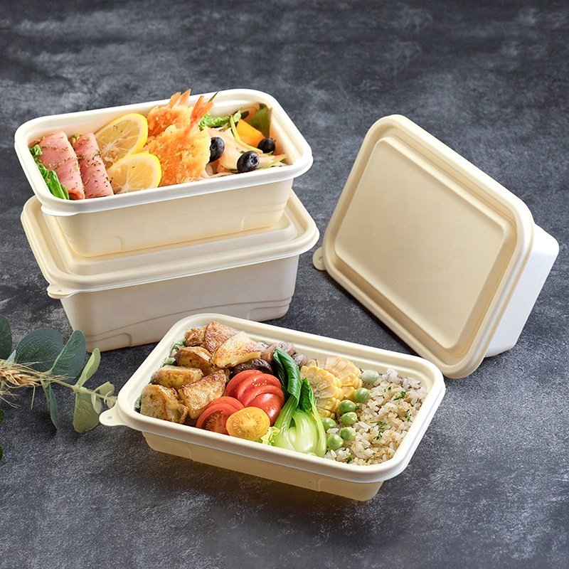 Factory Direct Sales Biodegradable Cornstarch Box Cornstarch Food Packaging For Food