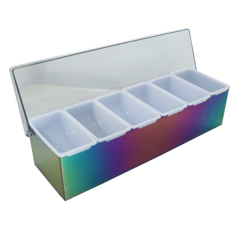 High Quality Seasoning Box Stainless Steel Food Grade Fruit Box for Bar Kitchen Home