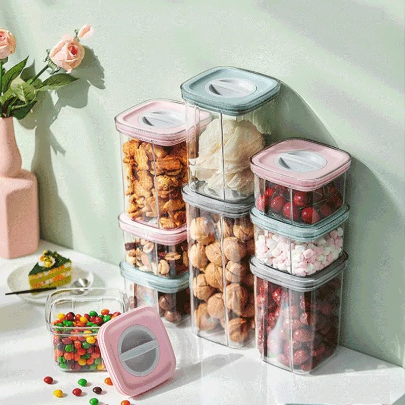 Useful Things for Kitchen Storage Box Plastic Organizing Boxes Food Storage Containers & Organization Gadgets Accessories Home