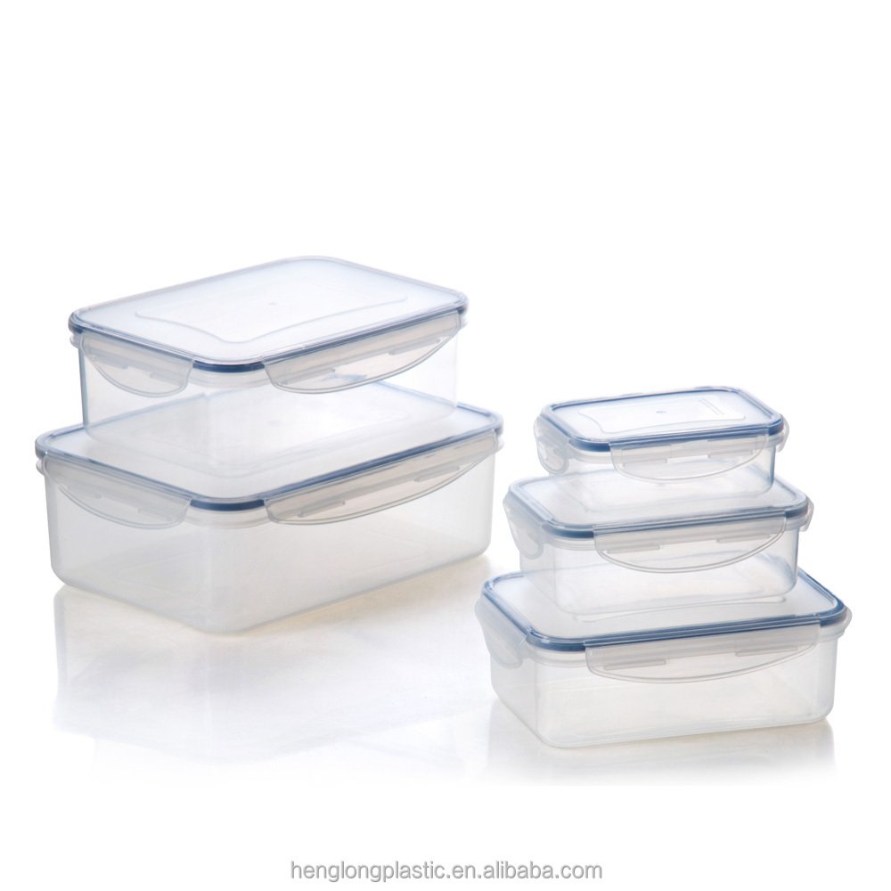 Cookware sets airtight keep Fresh BPA free plastic food storage container food storage box holders microwave food box