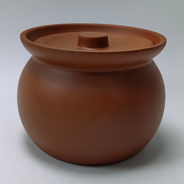 hot-selling red clay storage can with lid terracotta 550 ml water capacity popular candy and food storage jar