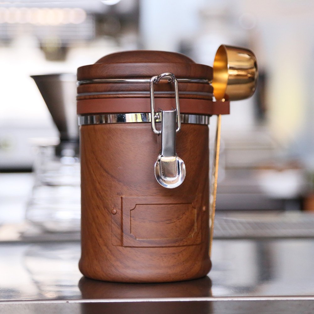 Wholesale Tea Tins Sugar Food Storage Jar Airtight Container Stainless Steel Tea Tin Coffee Canister