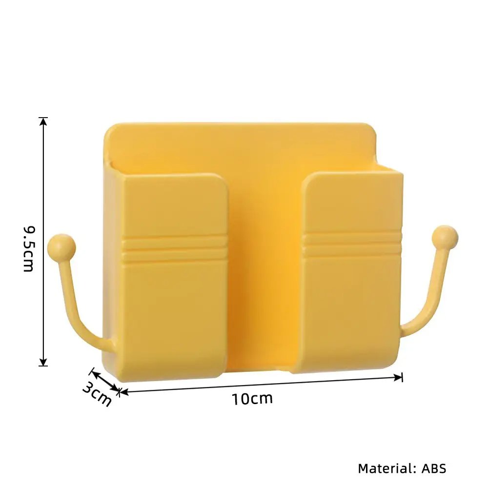 Creative Wall Mounted Key Storage Box Hook Mobile Phone Holder for Charging Household Sundries Storage Hanger