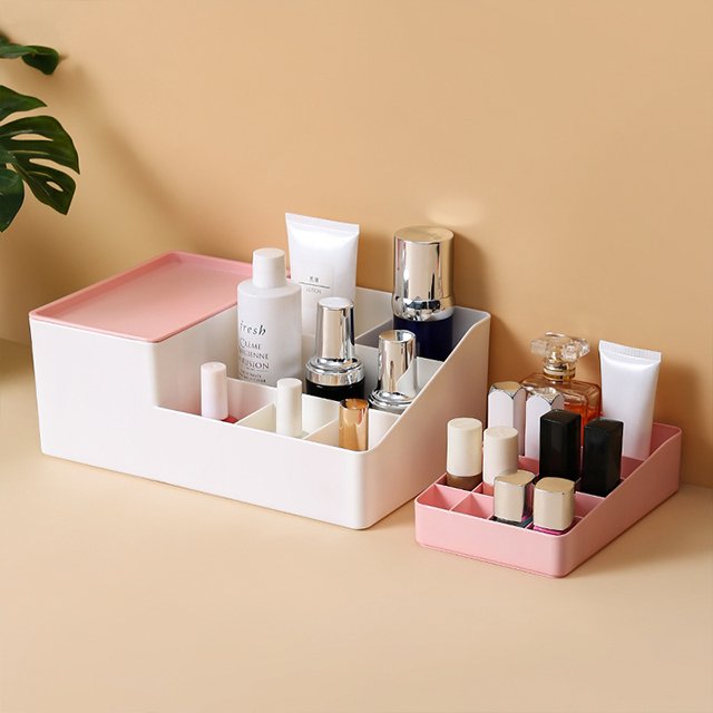 JILEN- Multifunction Desktop storage box set design Lipstick case Storage box