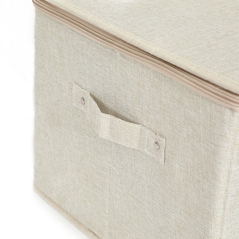 Custom folding large integrated storage box, kitchen storage with lid glass box