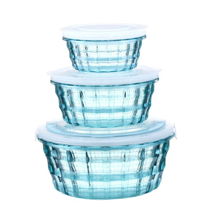 METIS high performance clear Plastic Food Container Fresh Food Crisper Food container lunch box