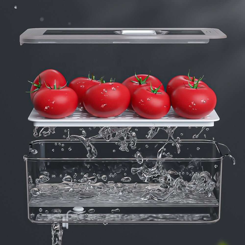 Plastic Refrigerator Pantry Drawer Vegetable Crisper Storage Organizer Pull Out Fridge Storage Box Organizer Set Drawers Bins