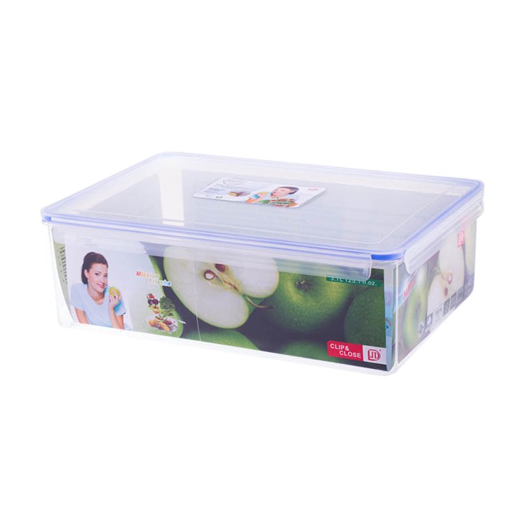 PC Food Container Set Buckle Storage Box Plastic Airtight Food Storage Container With Lid