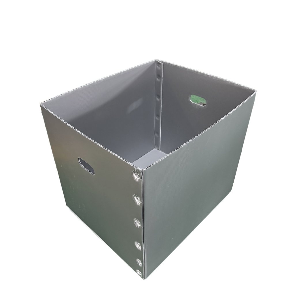 Customized Size Multi Application UV Coating Thickness Pp Coroplast Corflute Plastic Storage Container Box