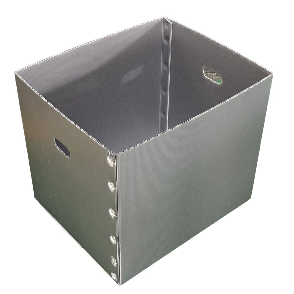 Customized Size Multi Application UV Coating Thickness Pp Coroplast Corflute Plastic Storage Container Box