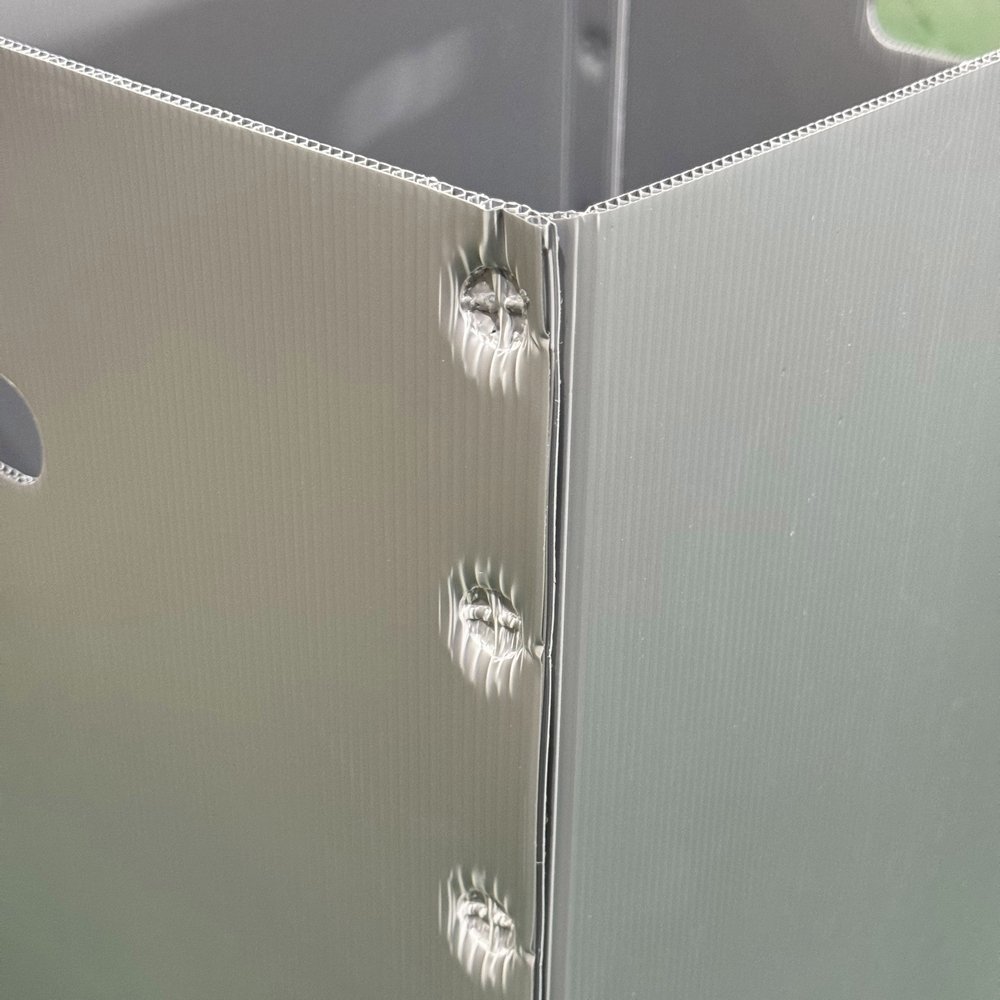 Customized Size Multi Application UV Coating Thickness Pp Coroplast Corflute Plastic Storage Container Box