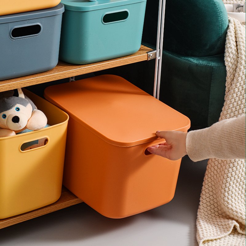 Factory wholesale PP material cutlery storage box plastic storage bins