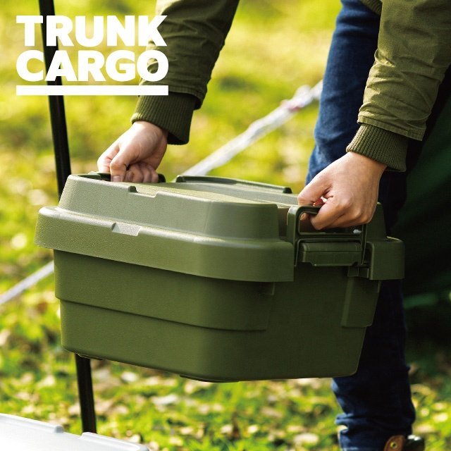Reliable and New low type stacking storage box shallow 18L with module design made in Japan
