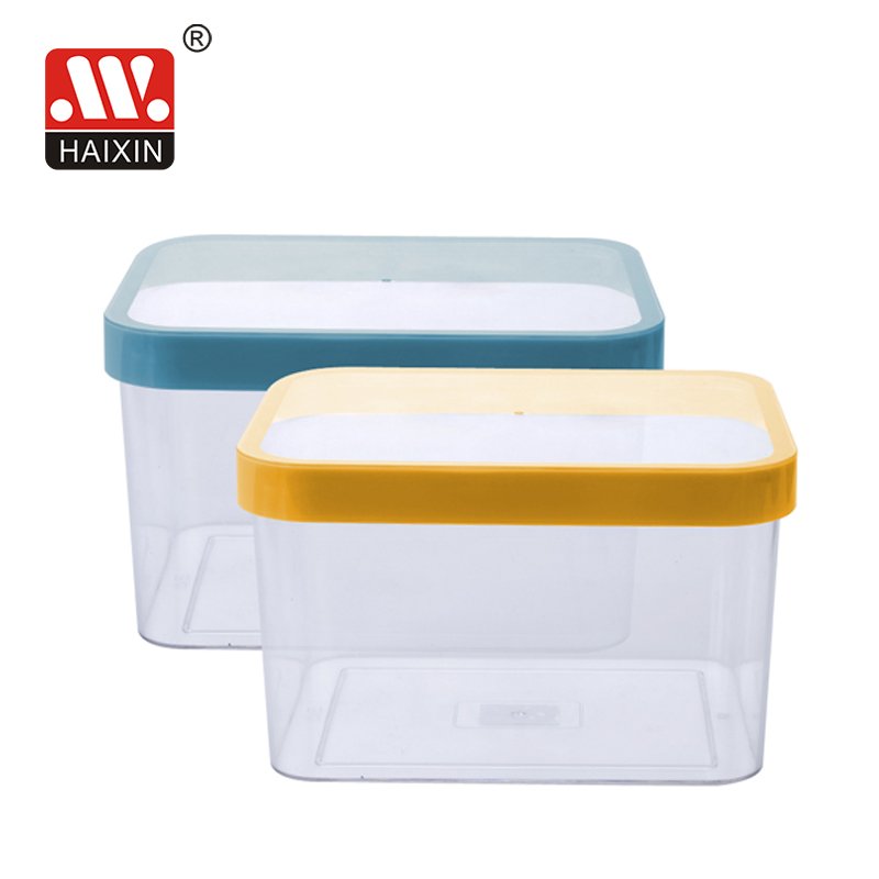 High Quality kitchen storage plastic canisters jar airtight plastic food storage container box set with lids