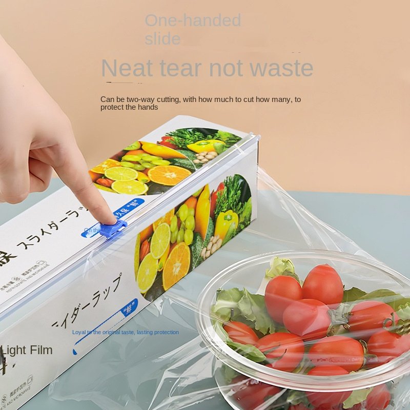 Eco-friendly 100% Biodegradable Compostable Clear Cling Wrap For Food Storage