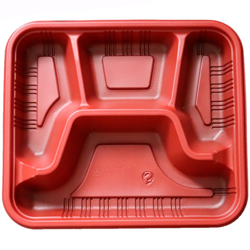 Box, Lunch Box Bento, Lunch Box Pp Plastic Disposable Storage Boxes & Bins Plastic Container CLASSIC Square Microwavable Hehe