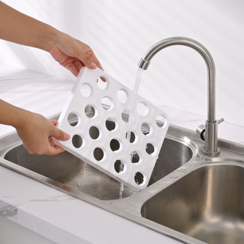 2023 new design clear fridge organization date record eggs storage box crisper box