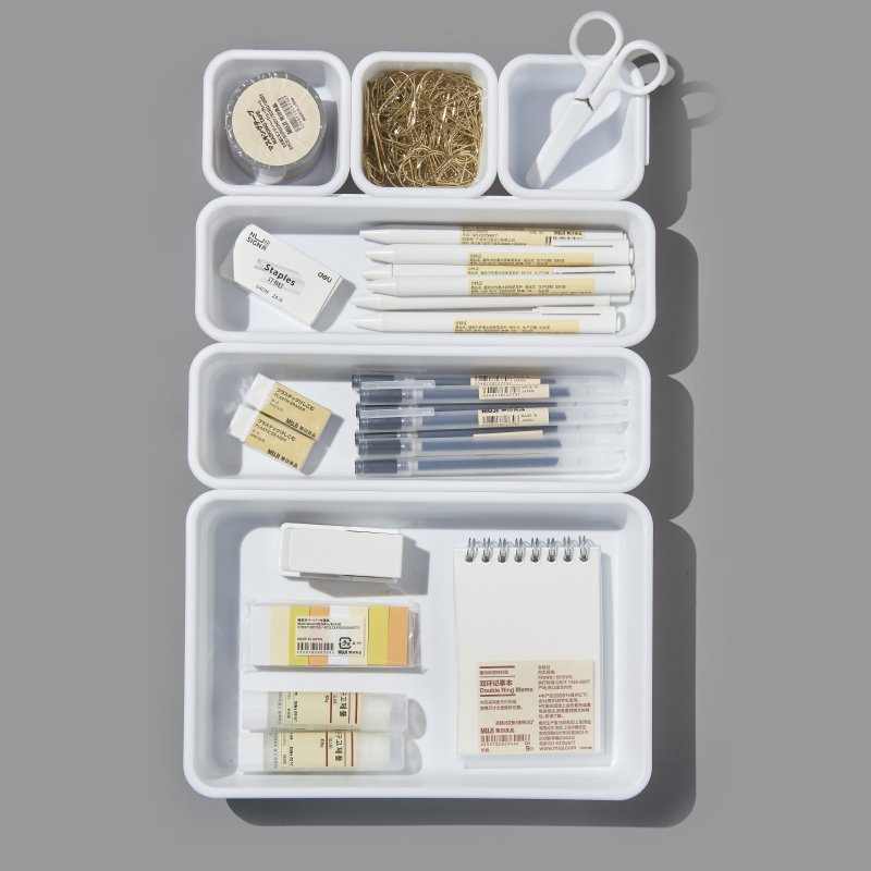 Kitchen Compartment Storage Box With Stretchable Kitchen Utensils Multi-Functional Sorting Box