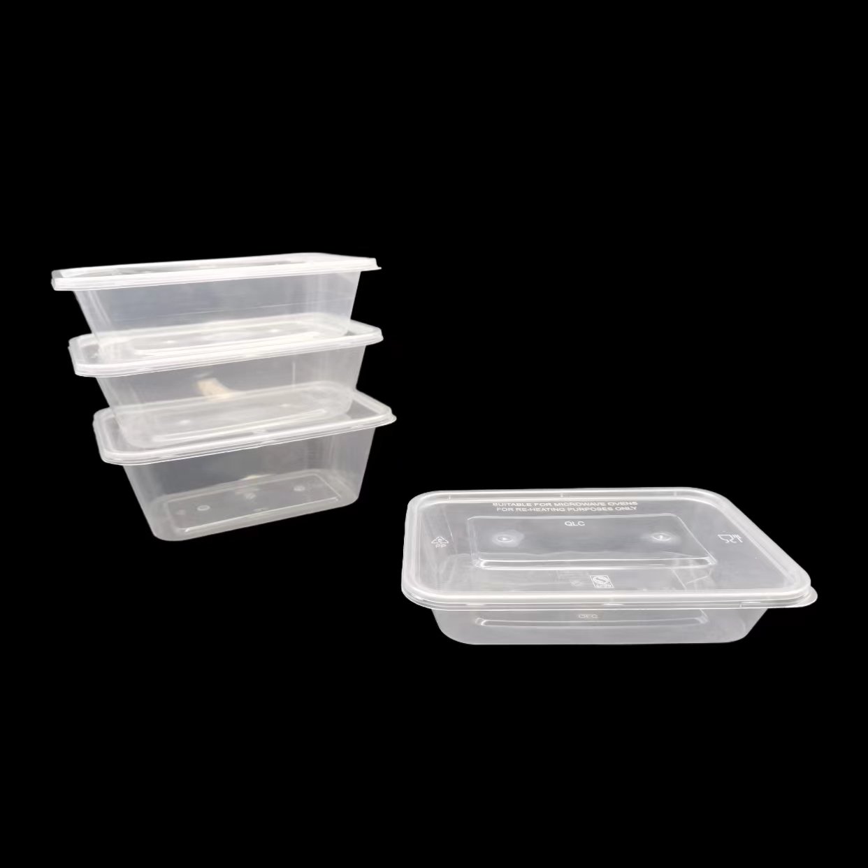 Disposable Plastic Container Plastic Air Tight Food Storage Containers With Lids meal prep food storage containers