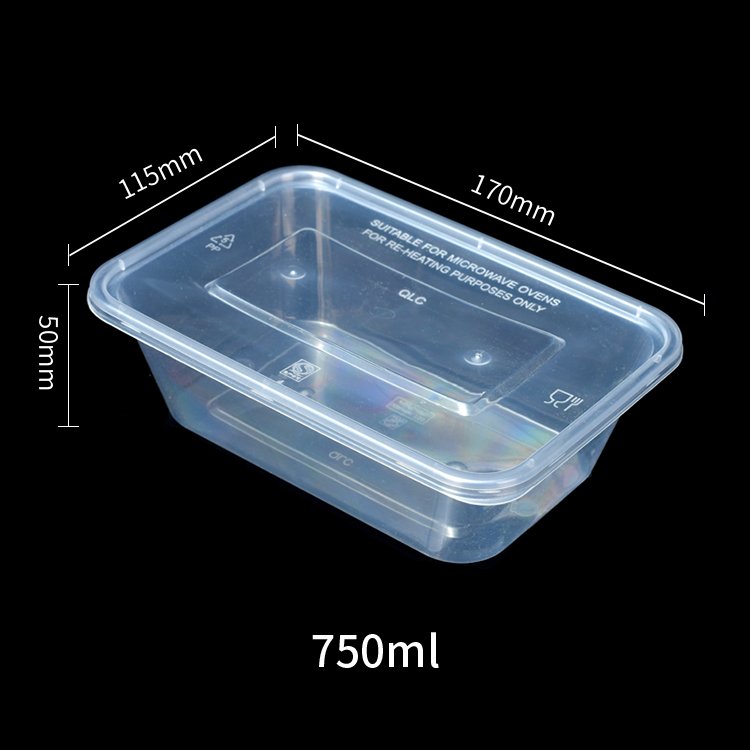 Disposable Plastic Container Plastic Air Tight Food Storage Containers With Lids meal prep food storage containers